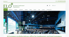Desktop Screenshot of europeanlandowners.org